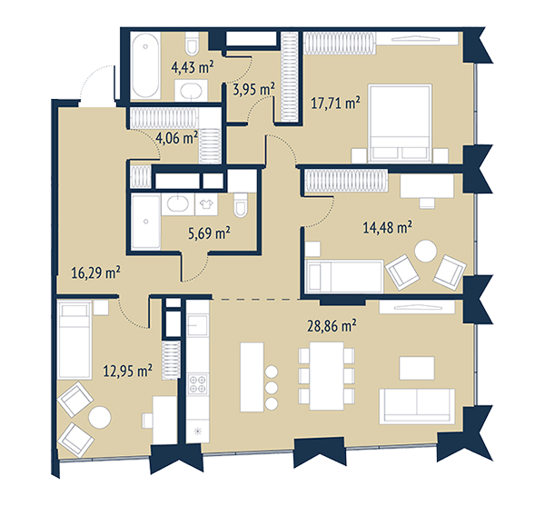 ЖК «1-й Нагатинский», Москва | Жилой комплекс «Первый Нагатинский» | Квартиры бизнес-класса на Нагатинской набережной